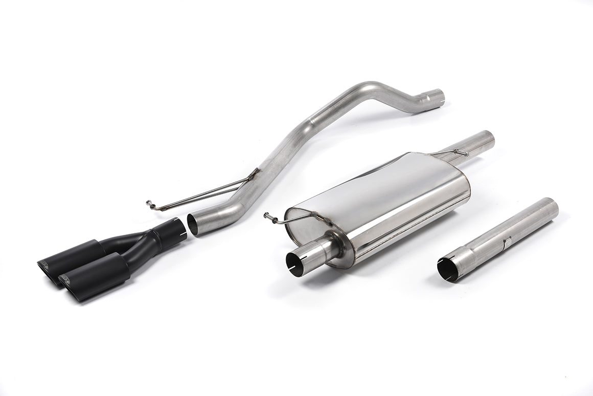 Milltek Cat-back Exhaust - Volkswagen Transporter \ Caravelle T5 LWB 2.5 TDi (130ps & 174ps) 2WD and 4MOTION 2003-2009