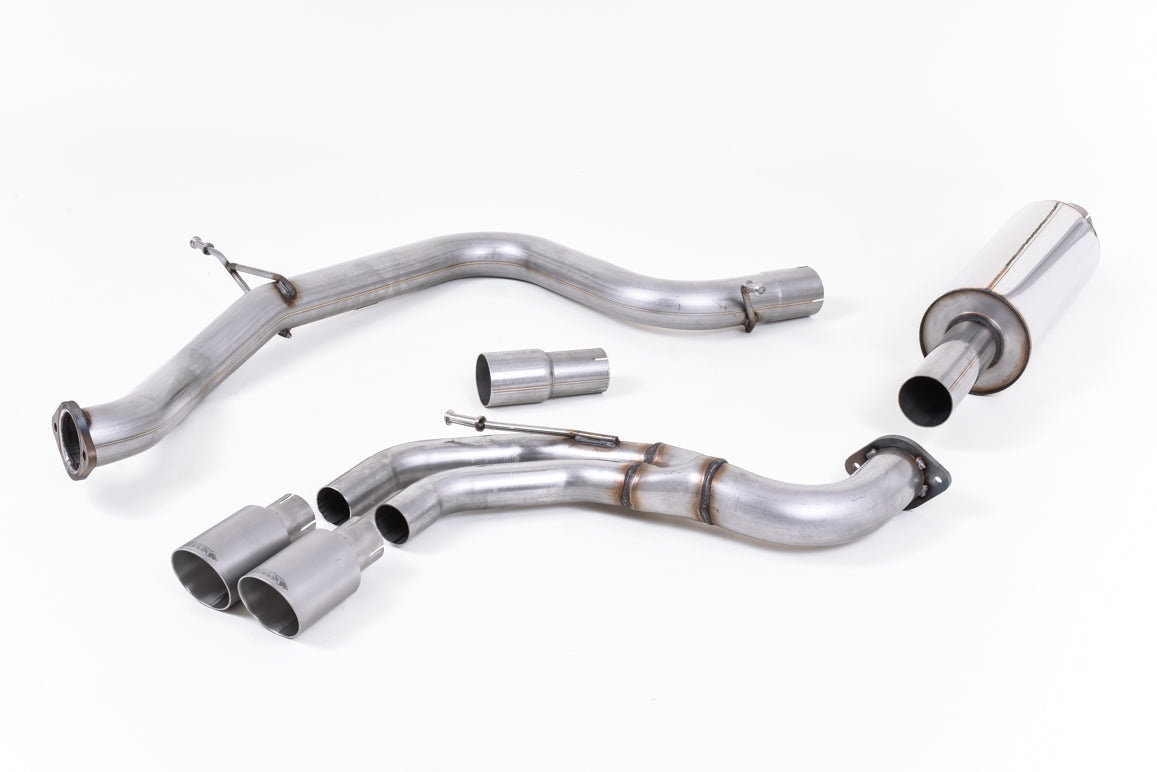 Milltek Cat-back Exhaust - Volkswagen Golf MK7 GTD 2.0 TDI 185PS 2013-2016