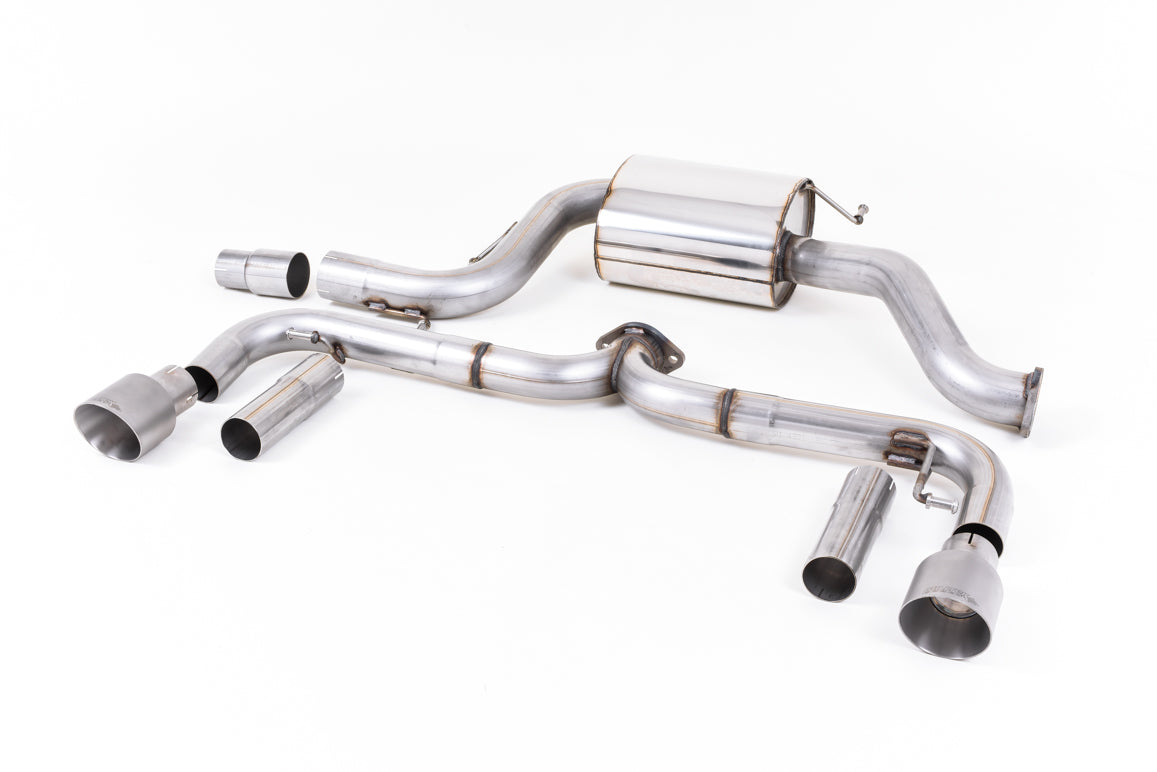 Milltek Cat-back Exhaust - Volkswagen Beetle 2.0 TSI (A5 Chassis) 2011-2015