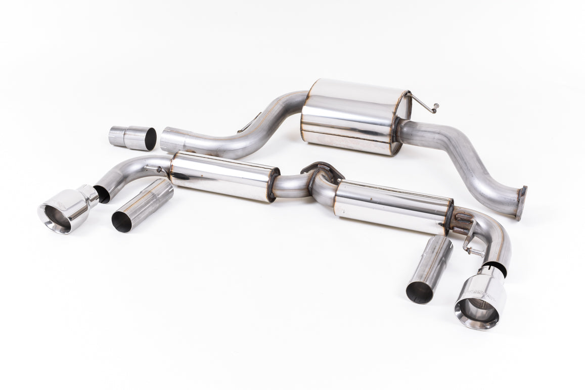 Milltek Cat-back Exhaust - Volkswagen Beetle 2.0 TSI (A5 Chassis) 2011-2015