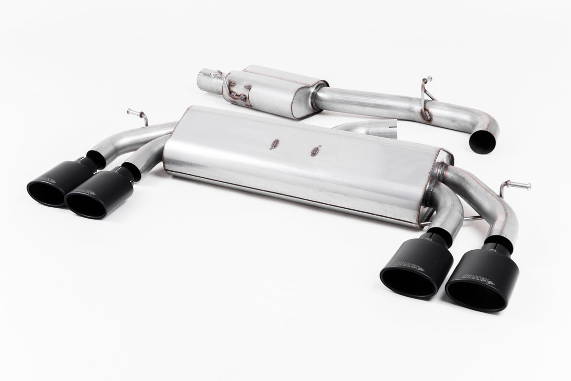 Milltek Cat-back Exhaust - Volkswagen Golf Mk7.5 R 2.0 TSI 310PS (Non-GPF Equipped Models Only) - 76mm & EC Approved Systems 2017-2021