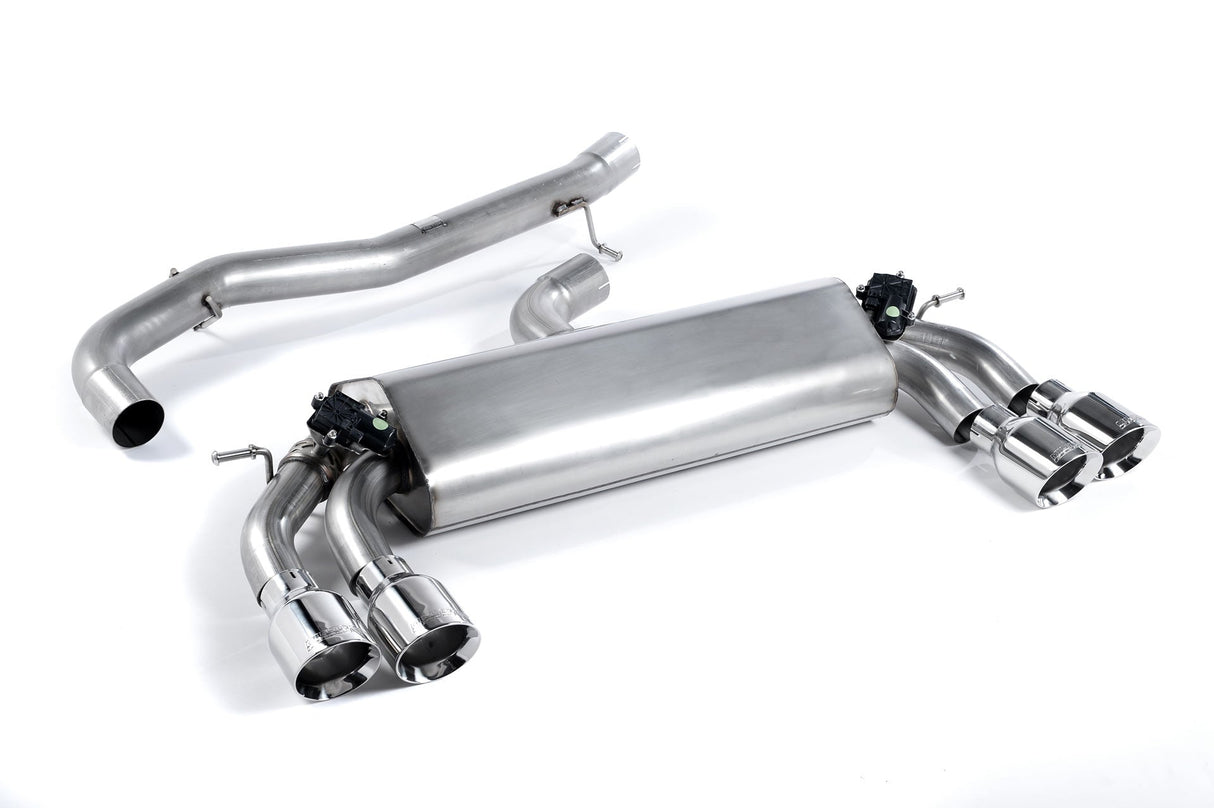 Milltek Cat-back Exhaust - Volkswagen Golf Mk7.5 R 2.0 TSI 300PS (GPF Equipped Models Only) - 76mm & EC Approved Systems 2019-2020