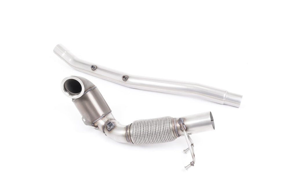 Milltek Large Bore Downpipe and Hi-Flow Sports Cat Exhaust - Seat Leon ST Cupra 300 (4x4) Estate / Station Wagon / Combi (OPF/GPF Equipped Only) 2019-2020