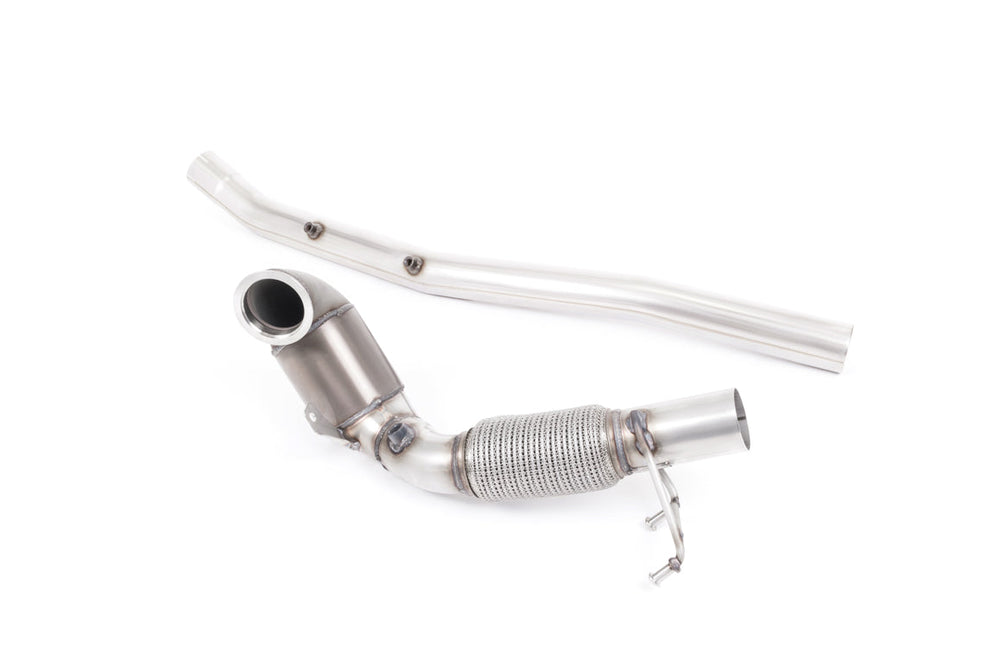 Milltek Large Bore Downpipe and Hi-Flow Sports Cat Exhaust - Seat Leon ST Cupra 300 (4x4) Estate / Station Wagon / Combi (OPF/GPF Equipped Only) 2019-2020