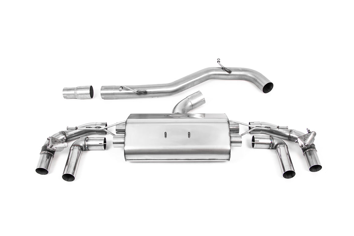 Milltek Cat-back Exhaust - Volkswagen Golf Mk8 R 2.0 TSI 320PS (Non-GPF / North American Models Only ) 2022-2023