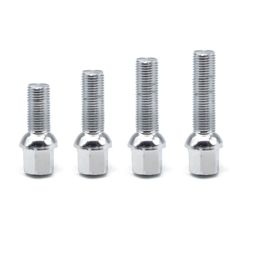 Bimecc Steel Wheel Bolts (Chrome) Radius - Audi RS6 Quattro C7/C8