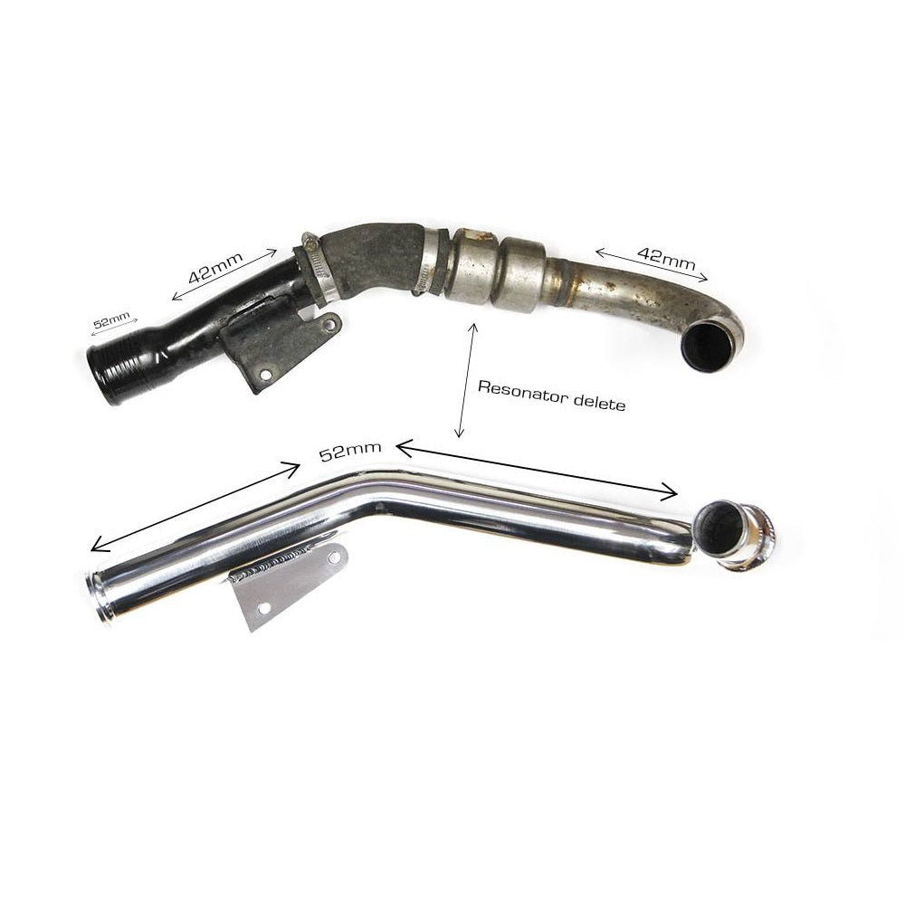 AIRTEC Hot Side Big Boost Intercooler Pipe (Black) - Ford Fiesta ST MK7