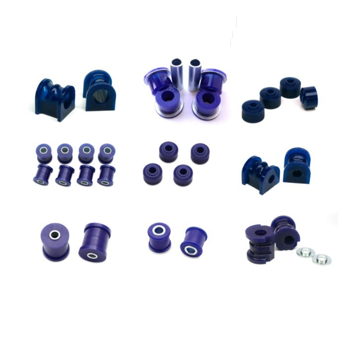 SuperPro Front & Rear Suspension Bush Kit (Race & Track Use) - Nissan Pulsar GTiR N14