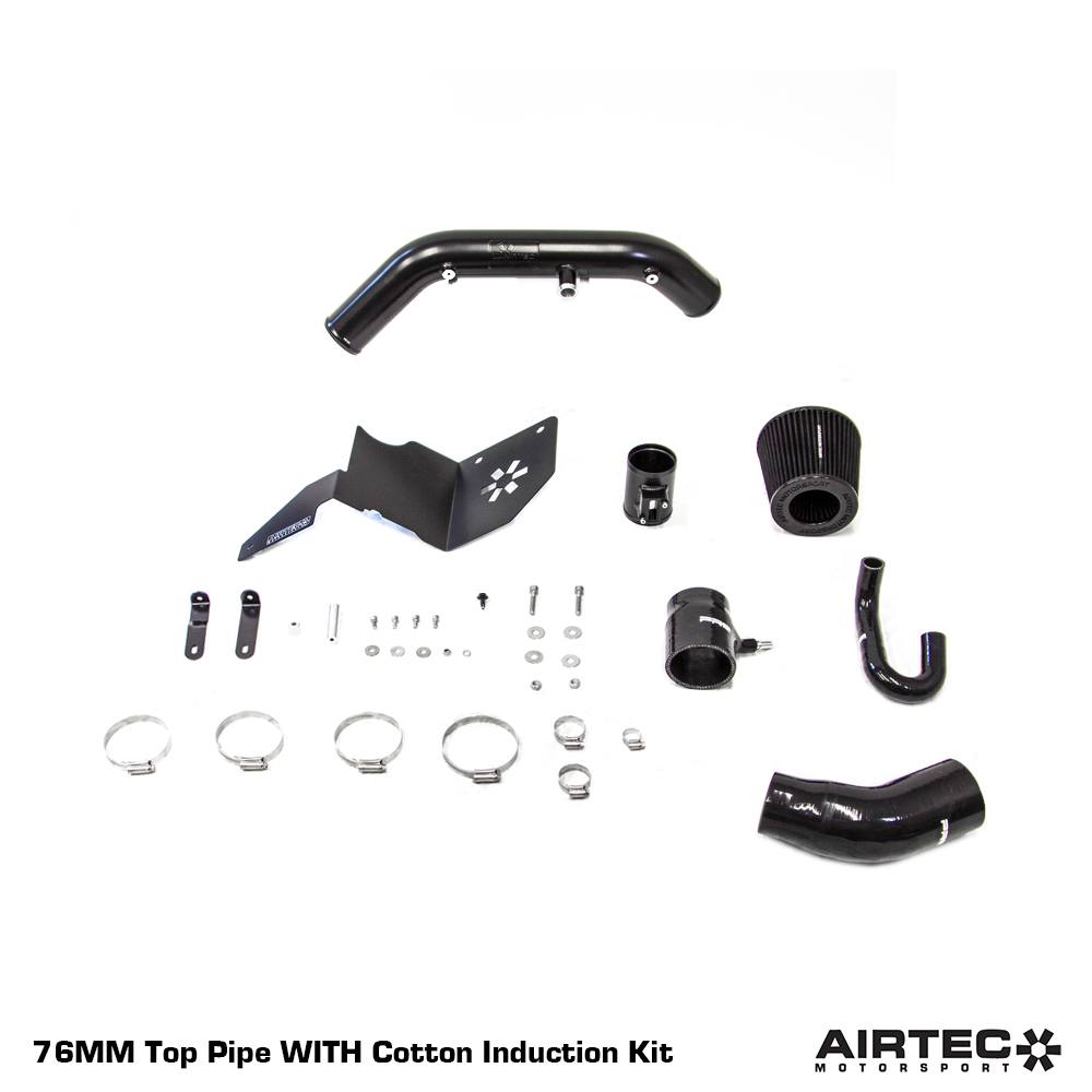 AIRTEC RS-Style 76mm Uprated Alloy Induction Pipe - Ford Fiesta MK7 ST180 (2013–2017)