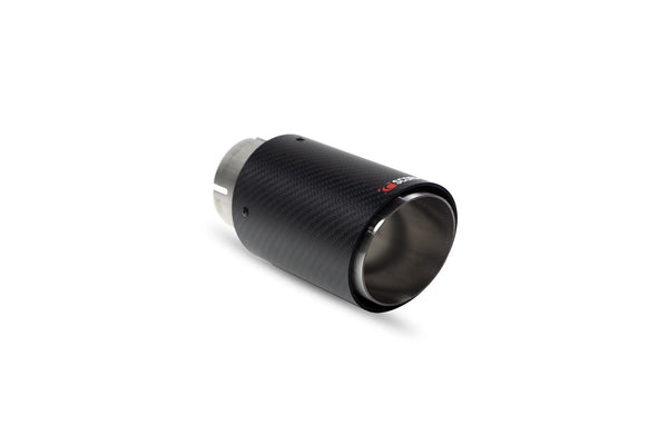 Scorpion Single 100mm Carbon Fibre / Ascari Tips - All Makes Ascari Upgrade Kit