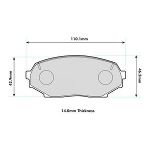 PBS Protrack Performance Brake Pads