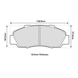PBS Prorace Performance Brake Pads