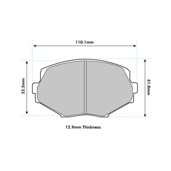 PBS Protrack Performance Brake Pads