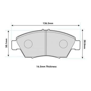 PBS Prorace Performance Brake Pads