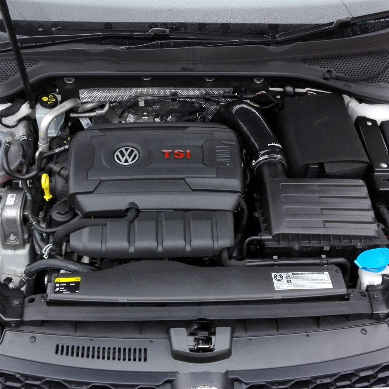 RamAir OE Replacement Panel Air Filter & Air Intake Hose (Blue) - Audi S3 8V-TTS 8S-SEAT Leon Cupra 5F-VW Golf GTI-R MK7