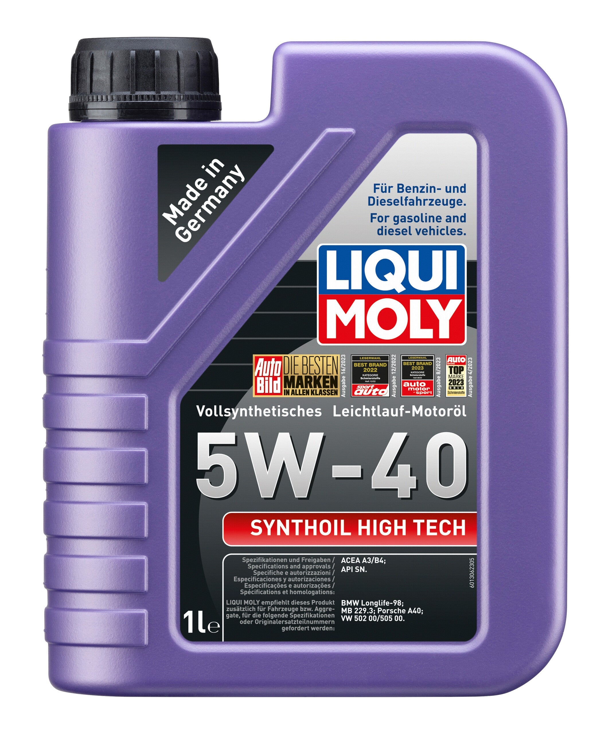 LIQUI MOLY Synthoil High Tech 5W40 Engine Oil