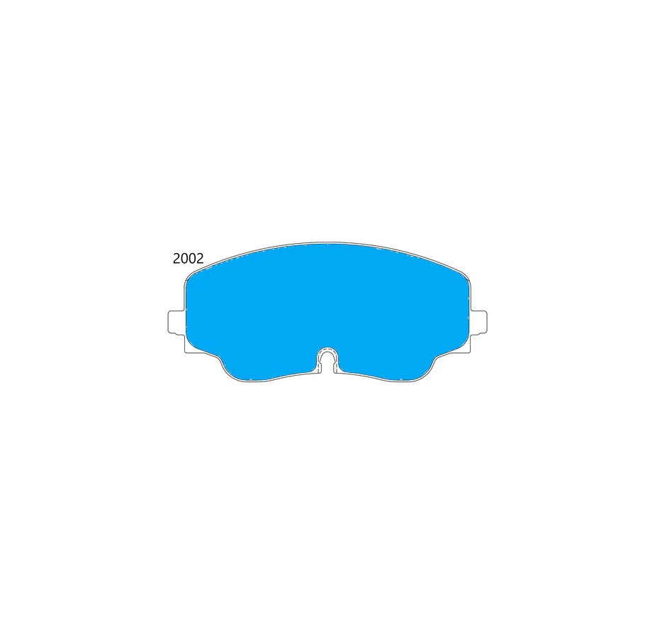 PBS ProRace Performance Brake Pads (FRONT) - Volkswagen Golf R MK8