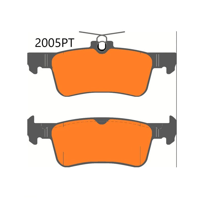 PBS ProTrack Performance Brake Pads (REAR) - Ford Fiesta ST MK8