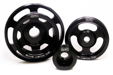 GFB Lightweight Crank, Power Steering & Alternator Pulley Kit - Subaru Impreza WRX STI GR/GV