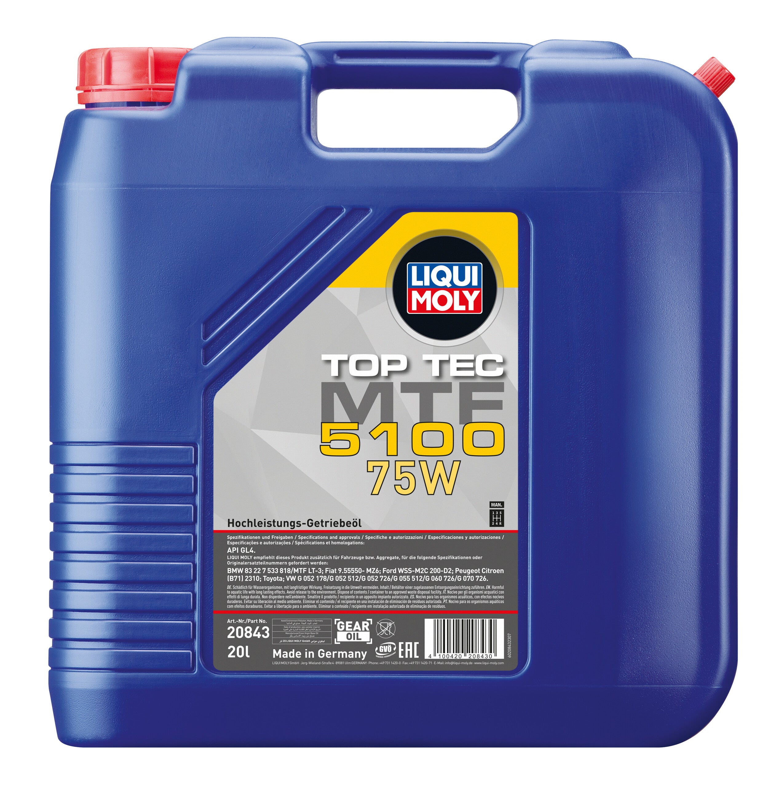 LIQUI MOLY Top Tec MTF 5100 75W