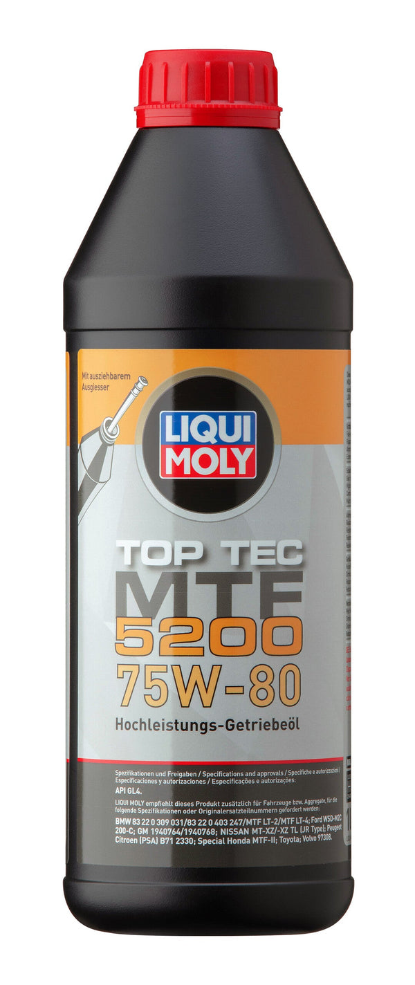LIQUI MOLY Top Tec MTF 5200 75W-80 Transmission Fluid