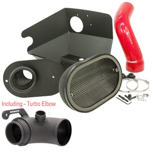 RamAir Performance Intake Kit with Turbo Elbow & Red Intake Hose - Audi S3 8V-TTS 8S-SEAT Leon Cupra 5F-VW Golf GTI-R MK7