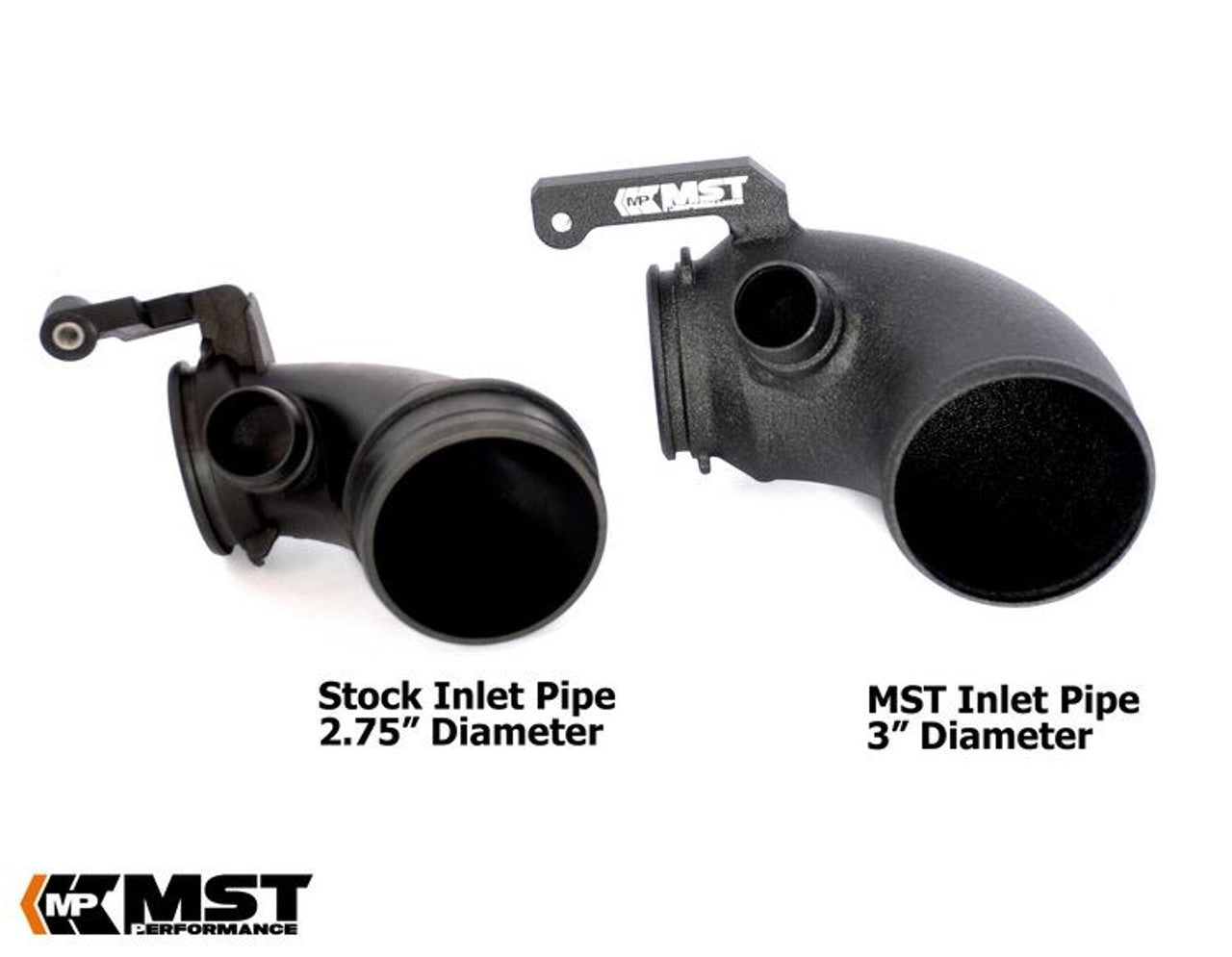 MST Performance Air Intake Hose & Oversize Turbo Inlet Elbow - Audi S3 8V-TTS 8S-SEAT Leon Cupra 5F-VW Golf GTI-R MK7