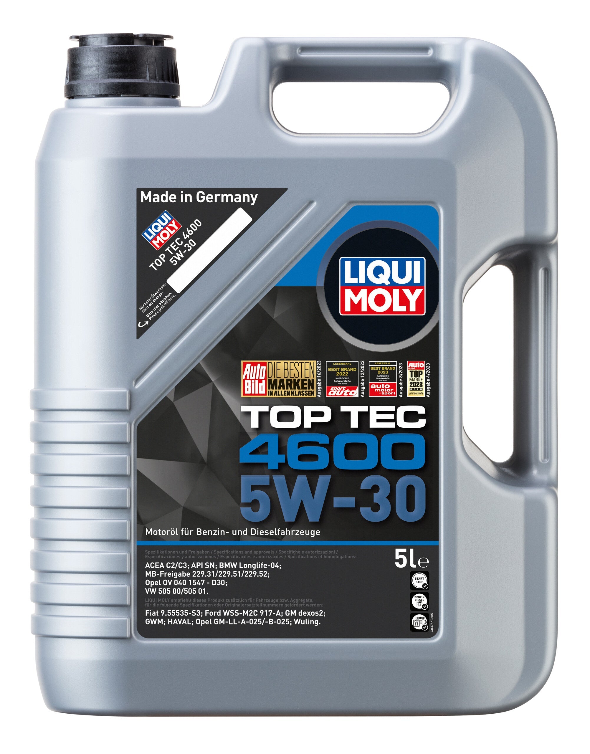 LIQUI MOLY Top Tec 4600 5W30 Engine Oil