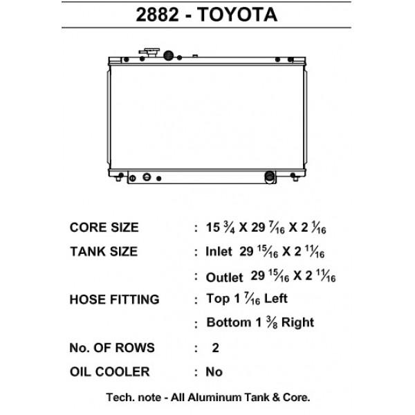 CSF Race Radiator for 93-98 Toyota Supra
