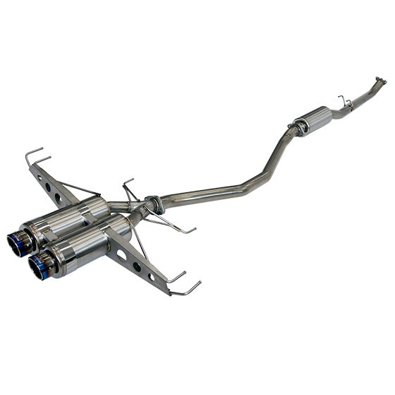 HKS Hi Power Spec-L II Resonated Cat Back Exhaust System - Honda Civic Type R FK8