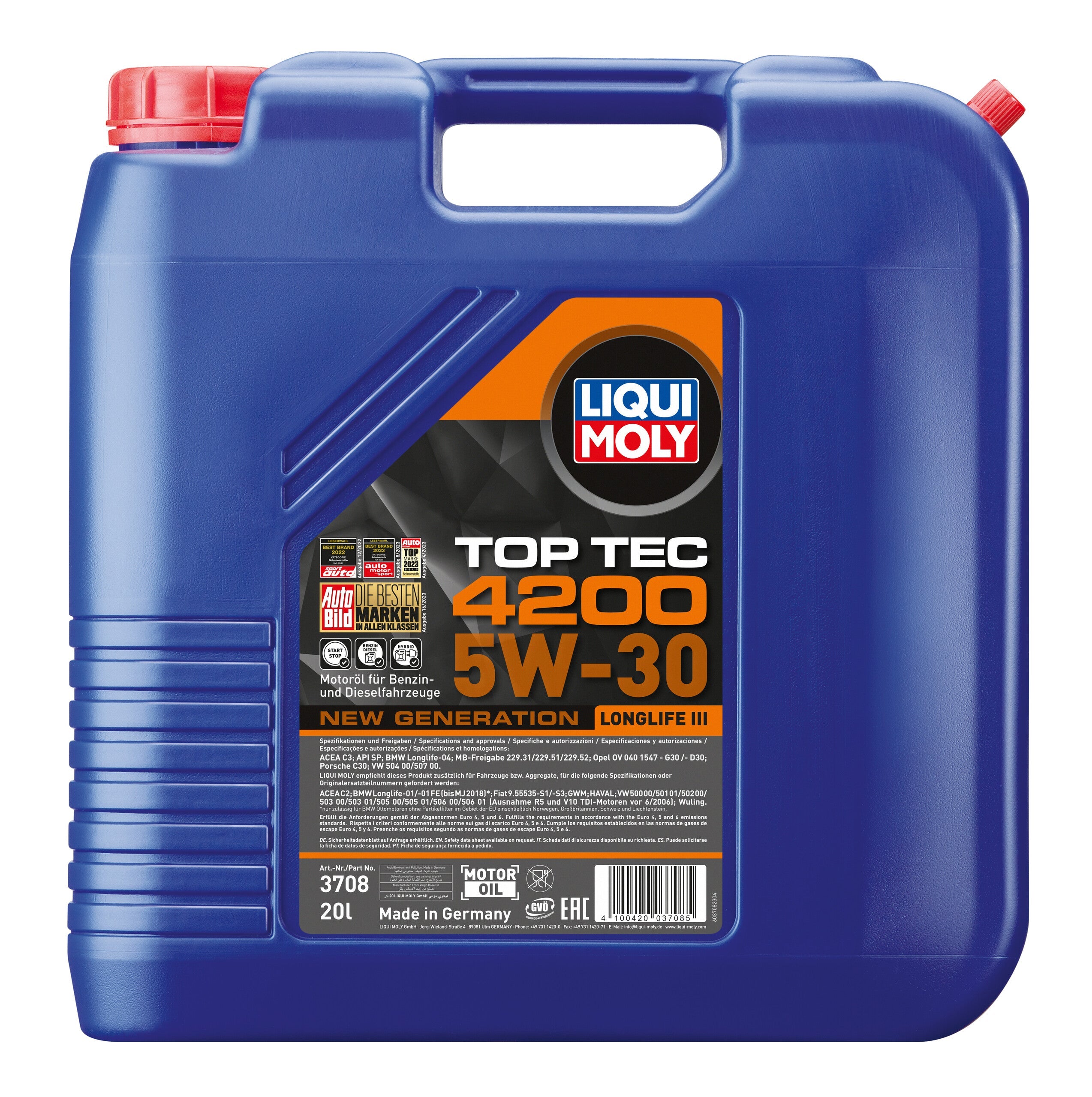 LIQUI MOLY Top Tec 4200 5W30 Engine Oil