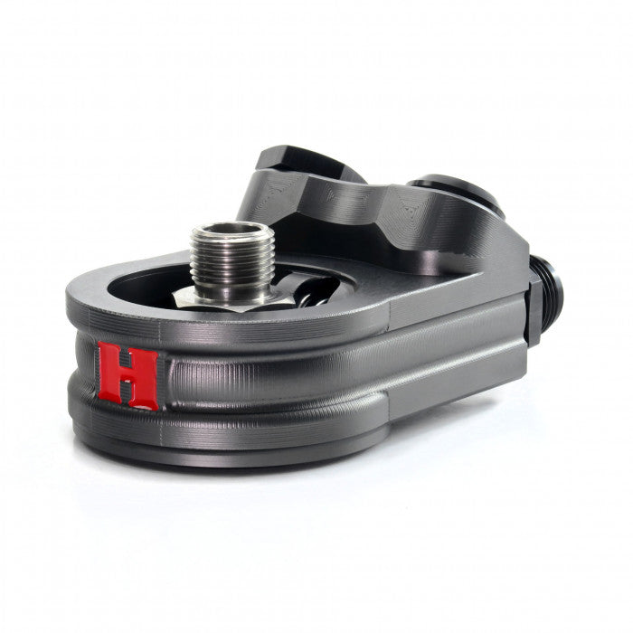 Hel Performance Thermostatic Oil Filter Sandwich Plate with Two 1/8th NPT Ports - Universal (CLEARANCE)