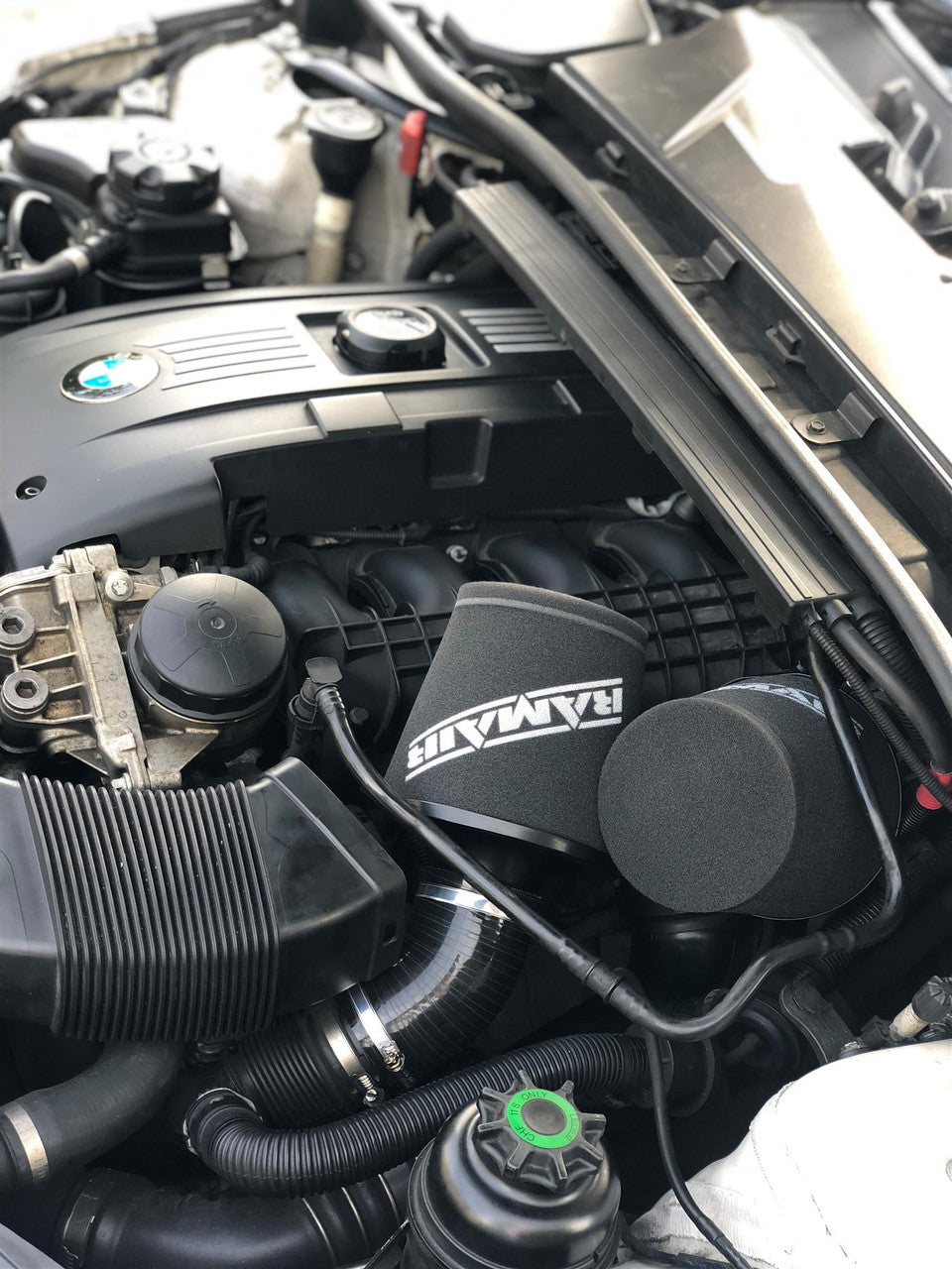 RamAir Twin Cone Air Filter Intake Kit - BMW 135i E82 & 335i E90-E92