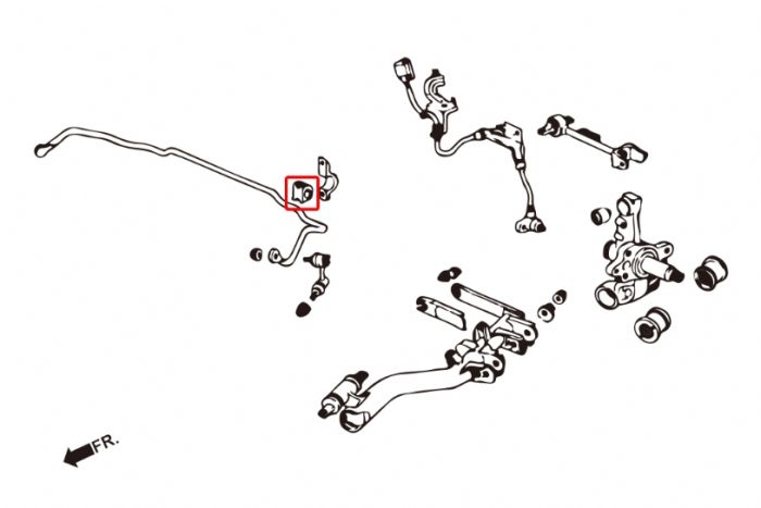 Hardrace Anti-roll Bar Bush Kit (REAR) - Honda Civic Type R EP3