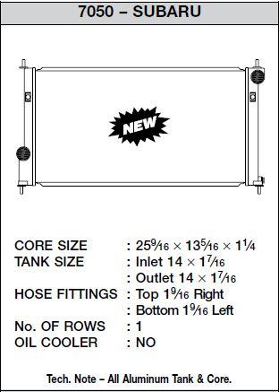 CSF Race Radiator for 2013+ Subaru BRZ