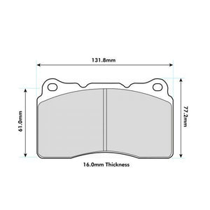 PBS Prorace Performance Brake Pads