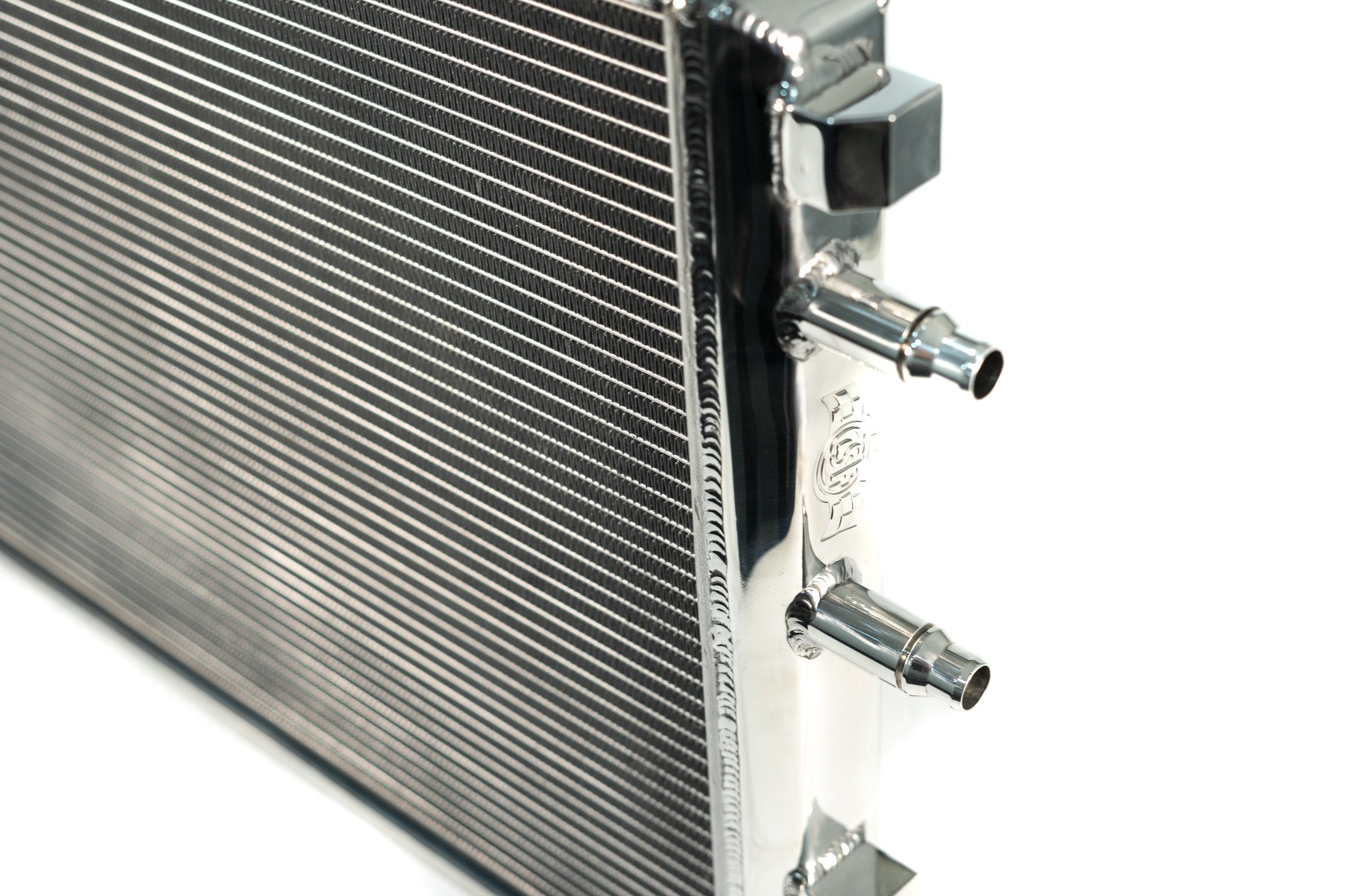 CSF Race BMW F8X M3-M4 - Front Mount Heat Exchanger with rock guard