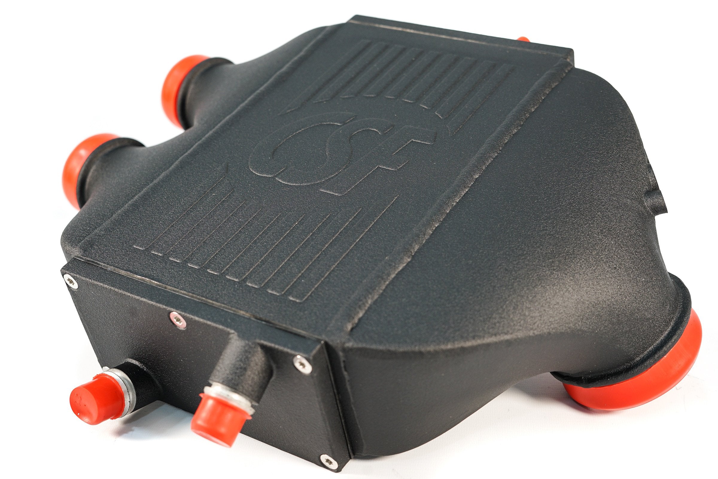 CSF Race F8X M4 - Top Mount Charge-Air-Cooler in crinkle black finish