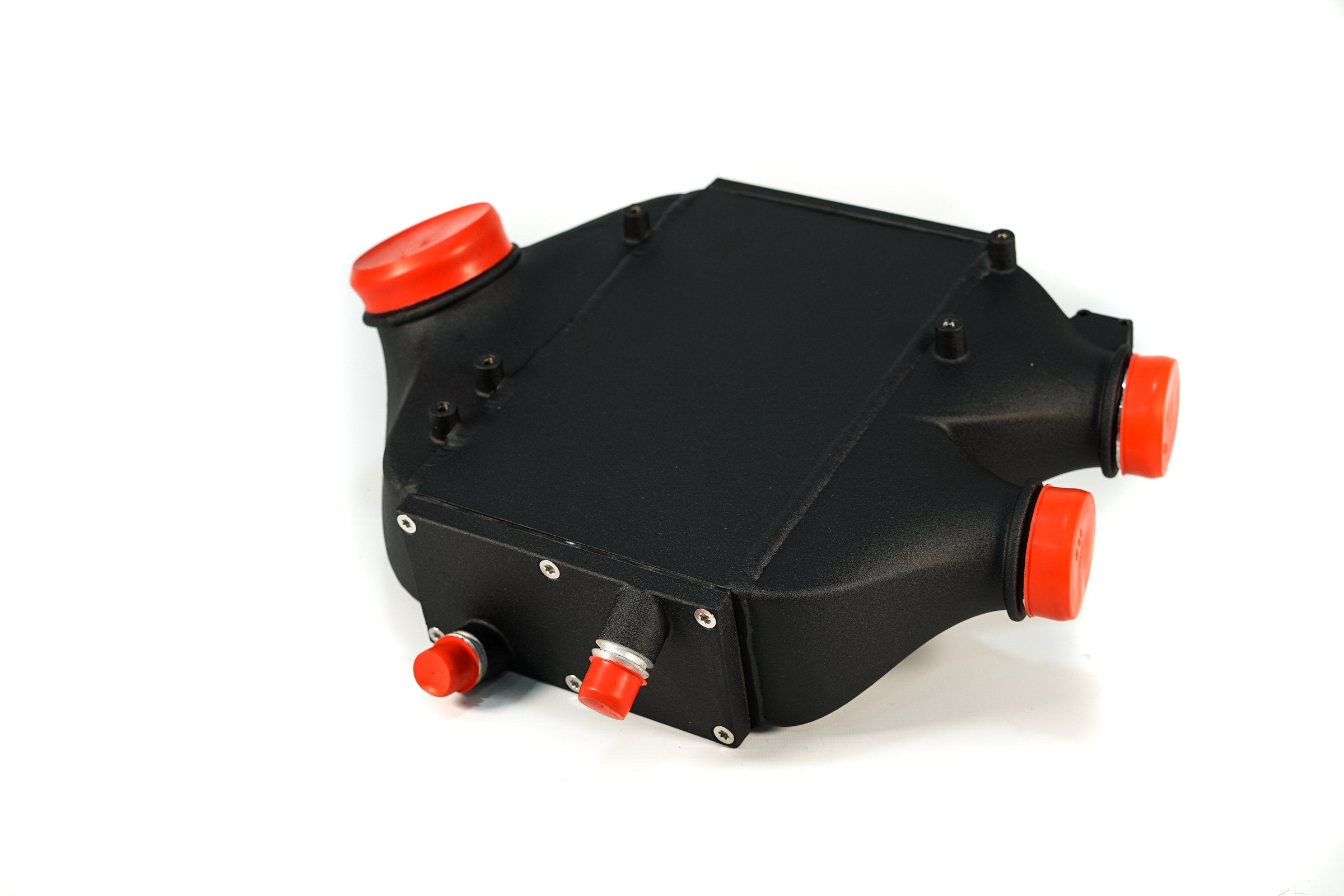 CSF Race F8X M4 - Top Mount Charge-Air-Cooler in crinkle black finish