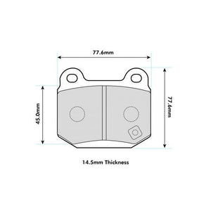 PBS Protrack Performance Brake Pads