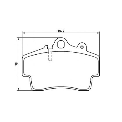 PBS ProRace Performance Brake Pads (FRONT) 8369PR - Porsche Boxster 986/987