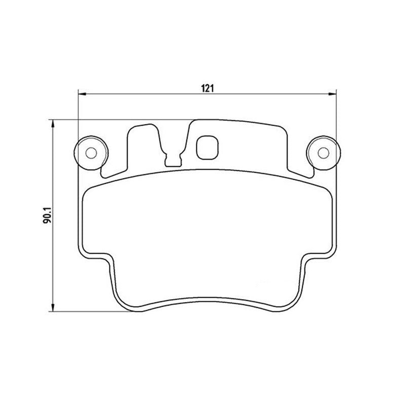 PBS ProRace Performance Brake Pads (FRONT) 8371PR - Porsche 911 996/997