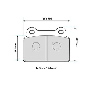 PBS Protrack Performance Brake Pads