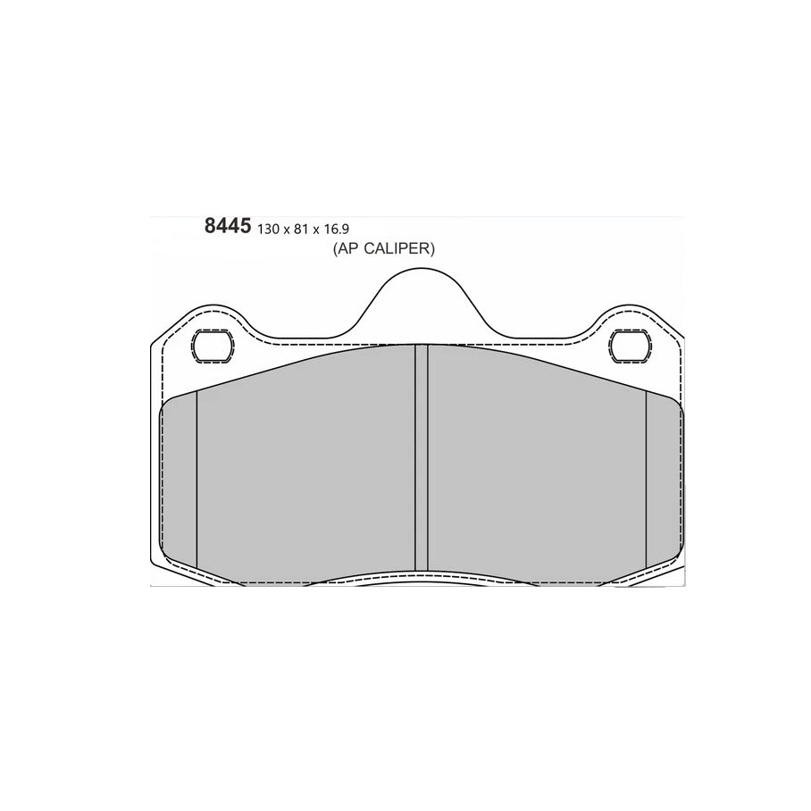 PBS ProTrack Performance Brake Pads (FRONT) - Lotus Exige S3