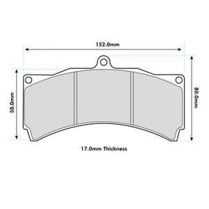 PBS Prorace Performance Brake Pads