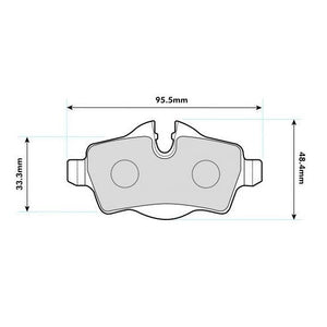 PBS Protrack Performance Brake Pads