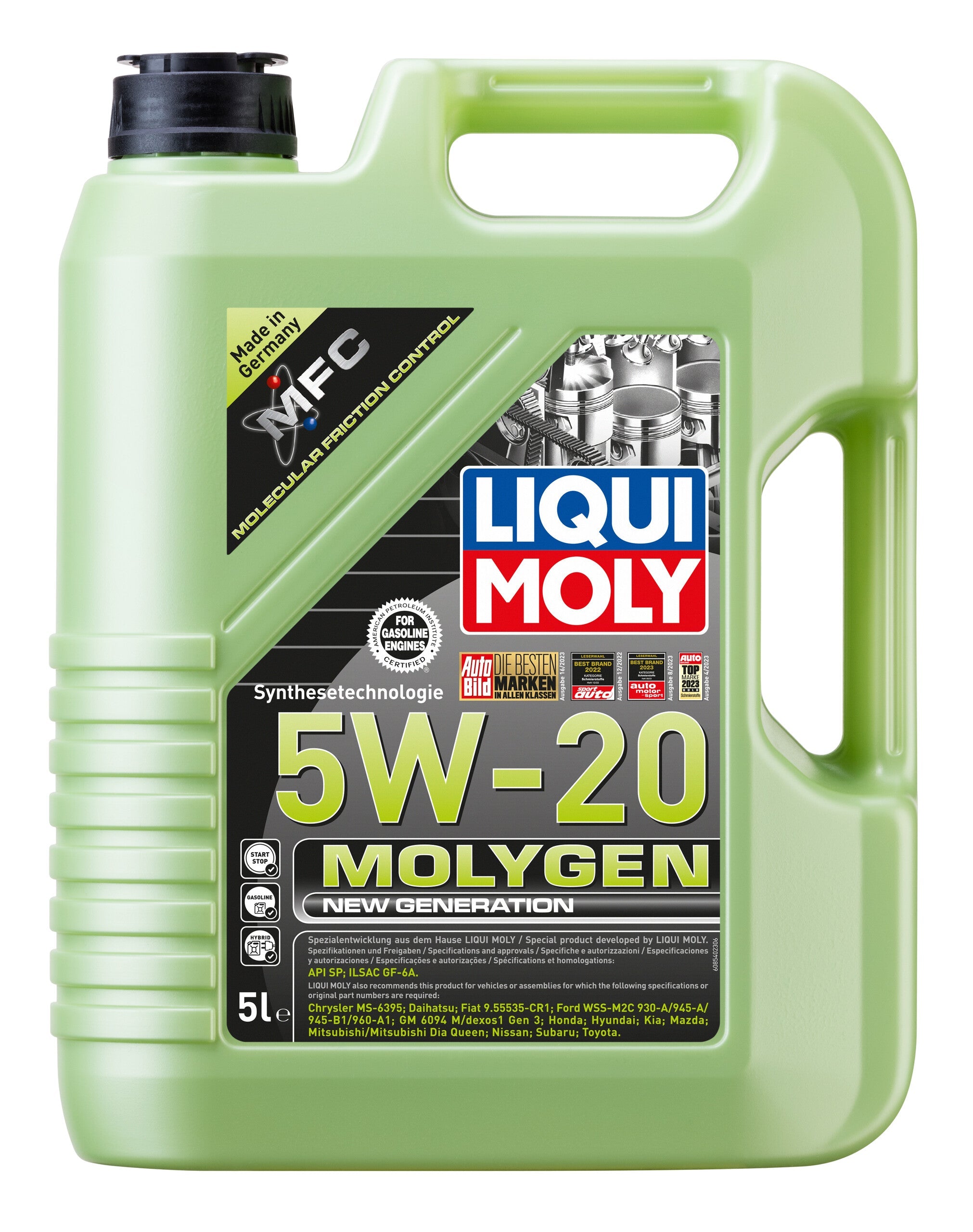 LIQUI MOLY Molygen New Generation 5W20 Engine Oil