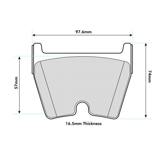 PBS ProRace Performance Brake Pads (FRONT) - Audi RS4 Quattro B8