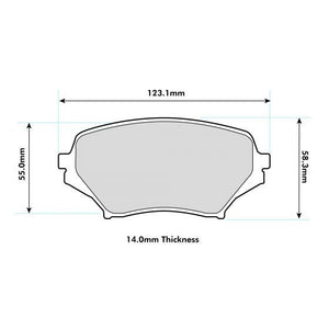 PBS Prorace Performance Brake Pads