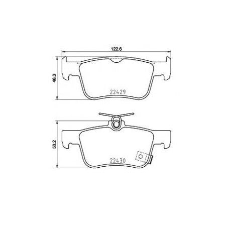 PBS ProTrack Performance Brake Pads (REAR) - Honda Civic Type R FK8